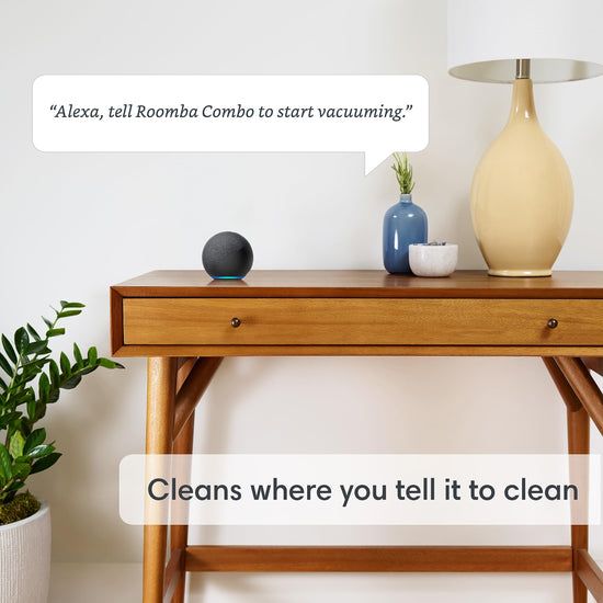 iRobot Roomba Combo i5+ — Self-emptying robotic vacuum and mop with smart mapping
