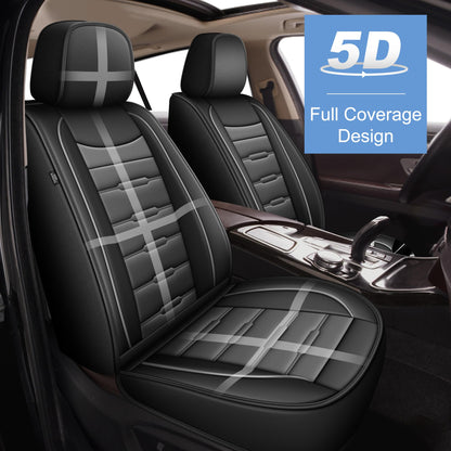 Vehicle seat cover — Non-slip waterproof faux leather for Hyundai Santa Fe 2007-2026