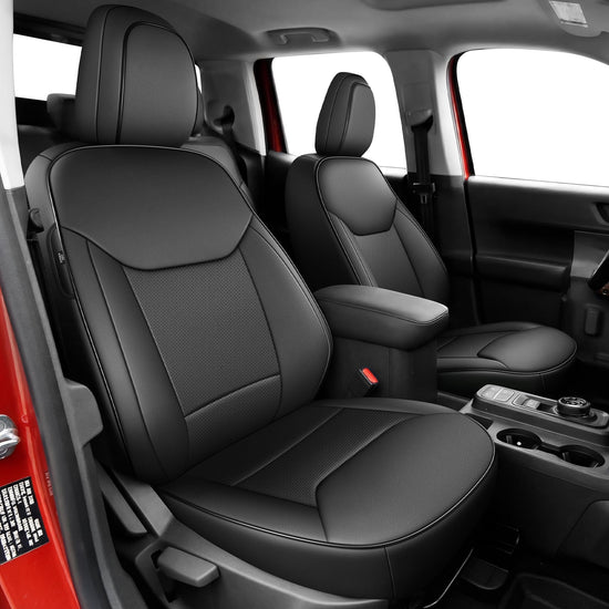 Vehicle seat cover — Custom fit faux leather waterproof for Ford Maverick 2022-2026