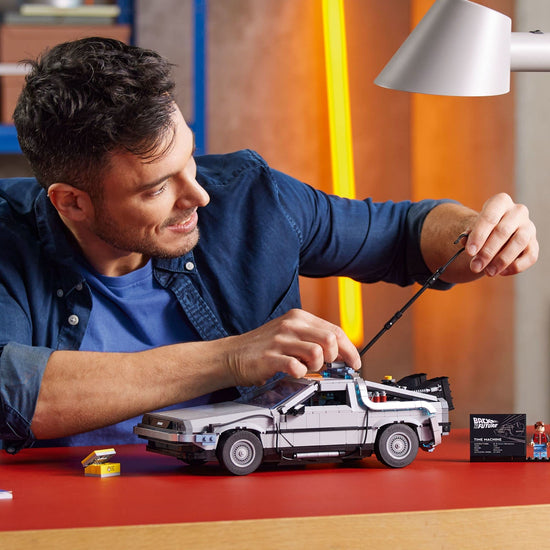 Lego Icons time machine building set for adults