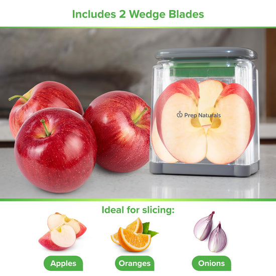 Food slicer — 3-in-1 French fry cutter with potato cutting capabilities