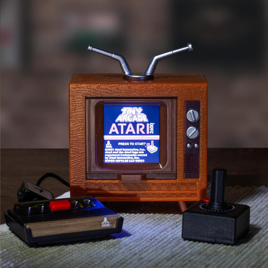 Preloaded electronic game — Tiny Arcade Atari 2600 mini console with 10 classic games