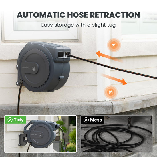 Giraffe Tools winding reel — retractable design