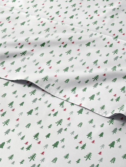 BED_LINEN_SET — Deep pocket Christmas sheet set by CGK Linens