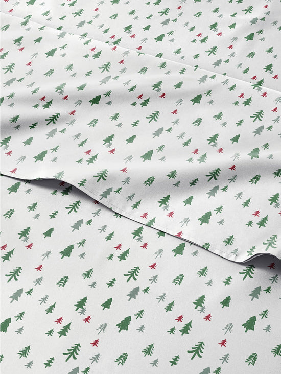 BED_LINEN_SET — Deep pocket Christmas sheet set by CGK Linens