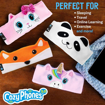 CozyPhones headphones with wireless design