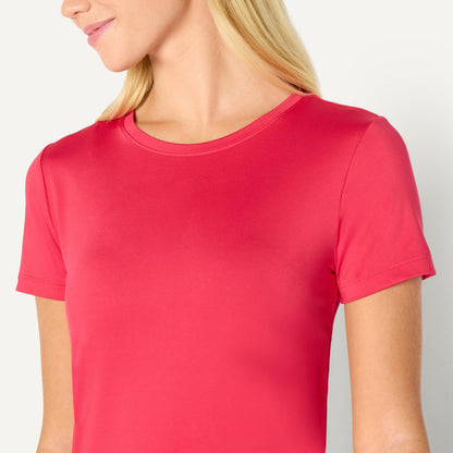 Shirt — Quick dry tech stretch short-sleeve crewneck from Amazon Essentials