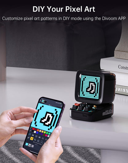 Divoom Ditoo speaker — compact design and retro aesthetics