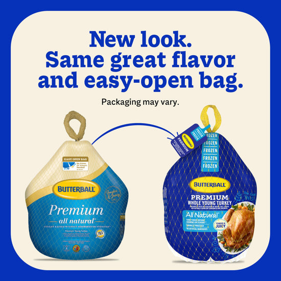 Butterball frozen turkey - serves 5 to 8, 14 lbs.
