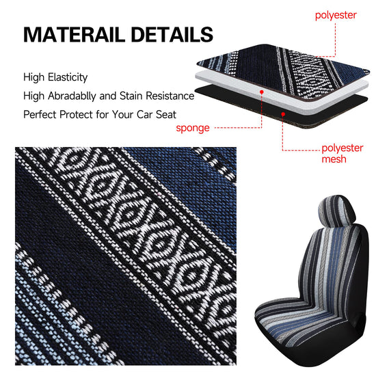 HAIYAOTIMES vehicle seat cover - Washable and breathable for universal fit