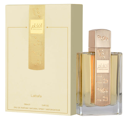 Lattafa Angham Eau de Parfum - Long-lasting unisex fragrance with citrus and lavender notes