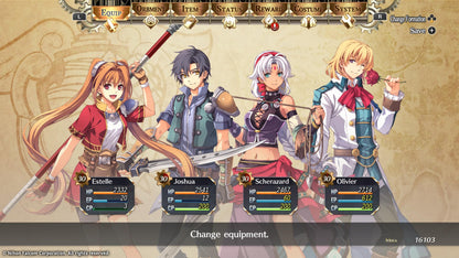 Trails in the Sky - 1st Chapter game for physical video game software.Trails in the Sky - 1st Chapter physical video game software.