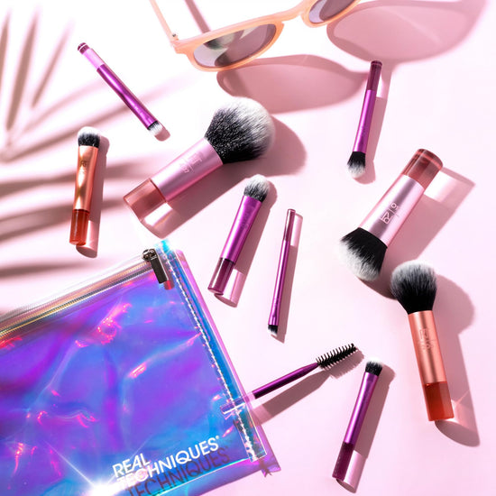 Cosmetic brush set — Travel size for on-the-go beauty