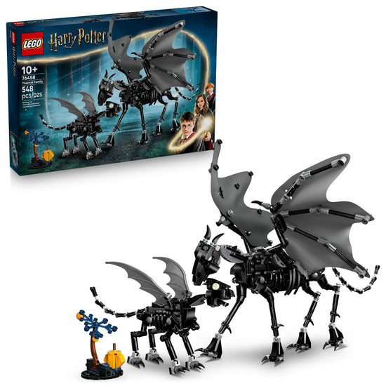 LEGO Harry Potter Thestral family building block set - collectible action figures for ages 10+