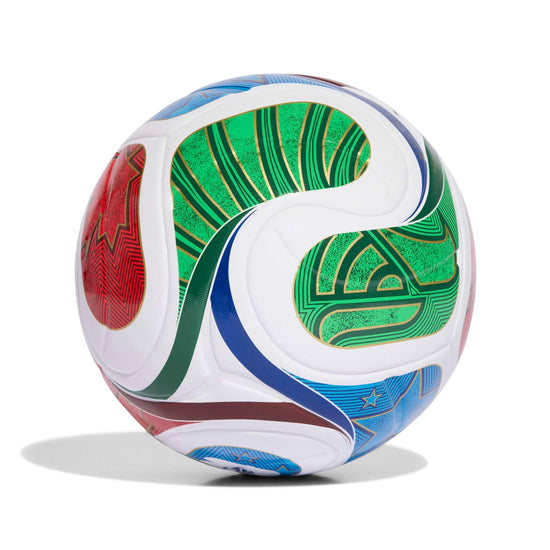 Recreation ball — Adidas World Cup League in white and blue colors 4 size