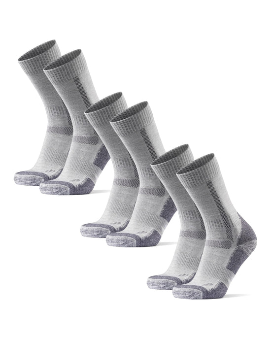 DANISH ENDURANCE merino wool hiking socks - breathable and anti-blister design