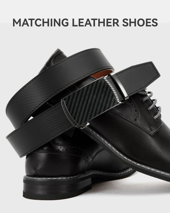 Apparel belt — Customizable leather ratchet design by CHAOREN
