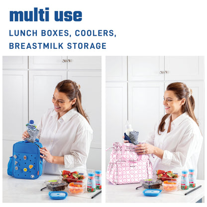 Meal holder — Fit & Fresh soft ice packs