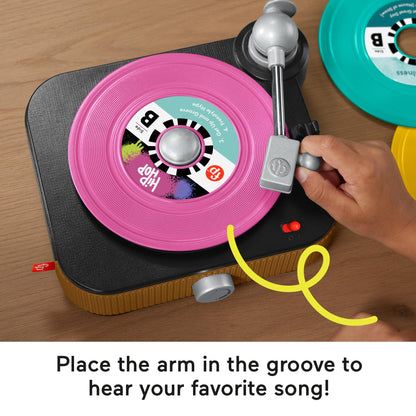 Fisher-Price toy figure — Rockin' record player for preschool play
