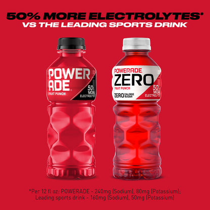 Drink flavored — Powerade sports drinkDrink flavored — Powerade electrolyte beverage