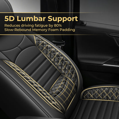 AOMSAZTO vehicle seat covers - Leather full set for Chevrolet and GMC trucks 2007-2026