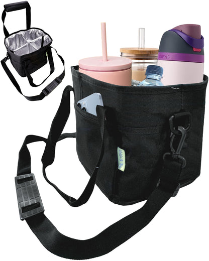 NoNa & Bee cup holder — Family size with adjustable compartments for drinks