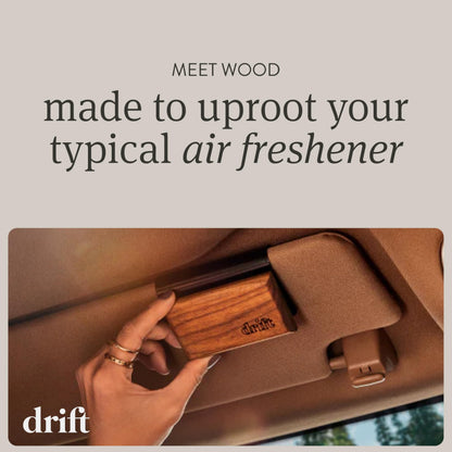 Area deodorizer — Drift car air freshener with teak scent starter kit
