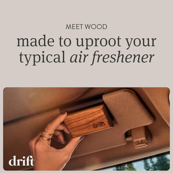 Area deodorizer — Drift car air freshener with teak scent starter kit