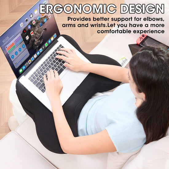 cooloo8 reading pillow — versatile lap desk for comfortable use