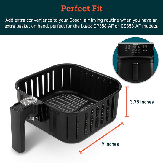 COSORI air fryer — basic model with user-friendly design and functionality
