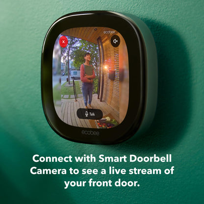 ecobee Smart Thermostat — Premium with Siri, Alexa and air quality monitor