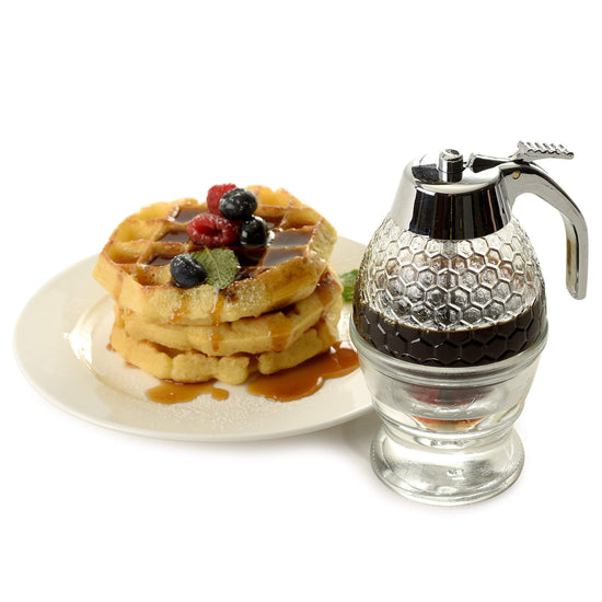 Norpro honey/syrup dispenser — easy pour design