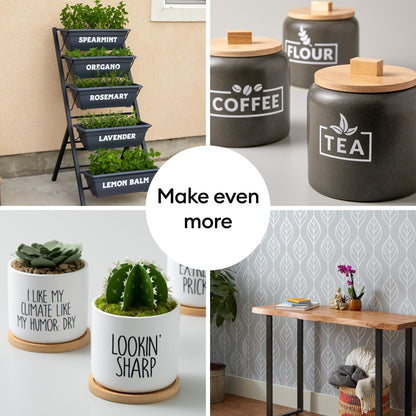 Cricut sticker decal — value permanent vinyl