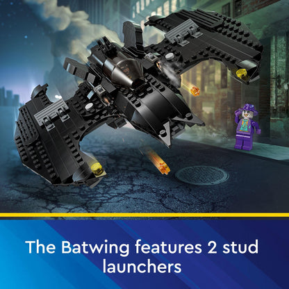 LEGO DC Batwing playset – features 2 minifigures and Batwing toy from 1989 movie