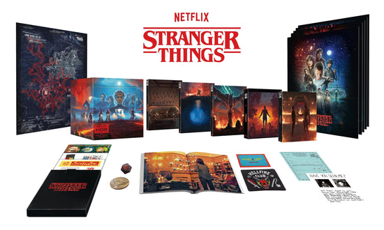 Stranger Things physical TV series - deluxe edition 4K Ultra HD
