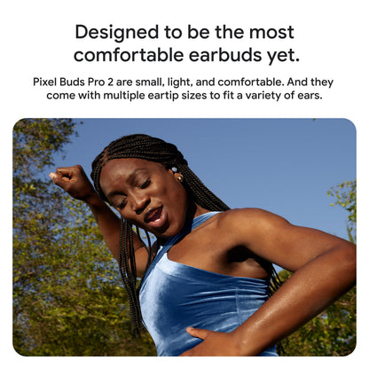 Google Pixel Buds Pro 2 — wireless earbuds with active noise cancellation