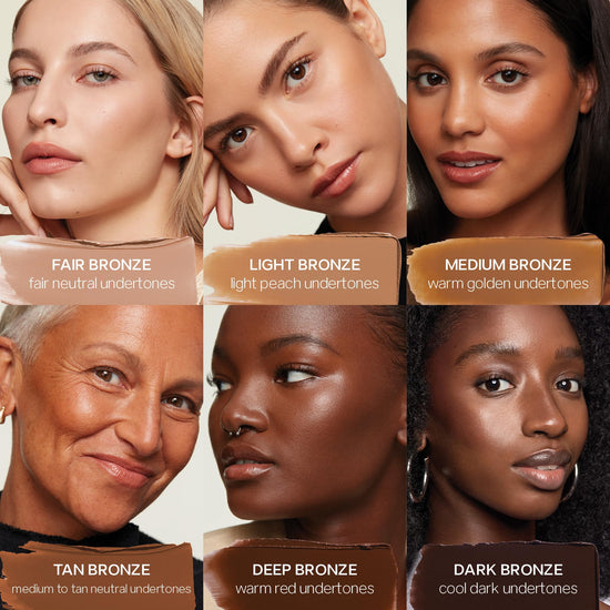 Saie sun melt bronzer — unique cream formula for natural warmth and glow