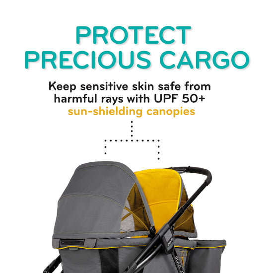 Evenflo Pivot Xplore stroller wagon — all-terrain capability