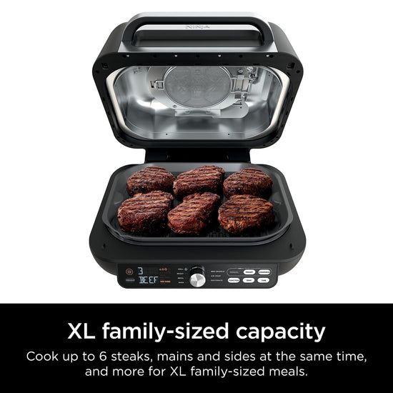 Ninja IG651 barbecue grill — 7-in-1 with smart thermometer and air fry feature