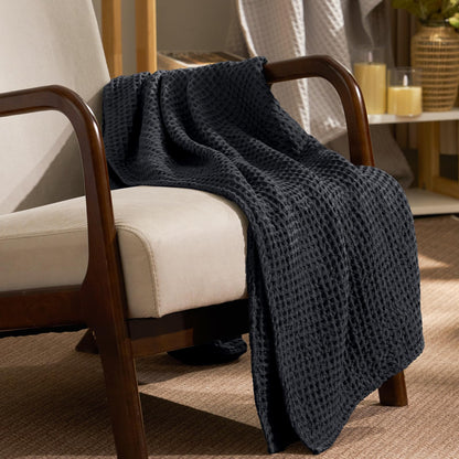 Blanket — polyester waffle weave design by PHF