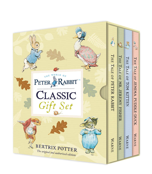 Peter Rabbit gift set — naturally better classic edition