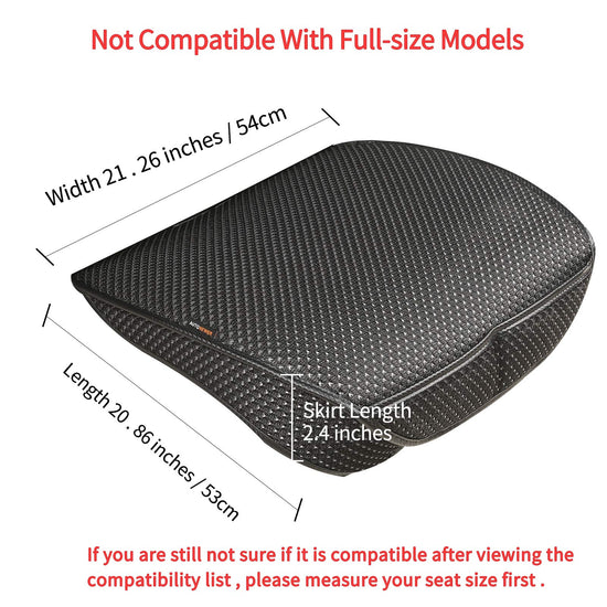 Auto Newer vehicle seat cover - breathable universal fit for all seasons and most vehicles
