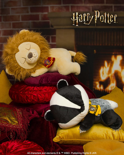 Toy figure — Jazwares Harry Potter Hufflepuff badger plush 18-inch sleeping