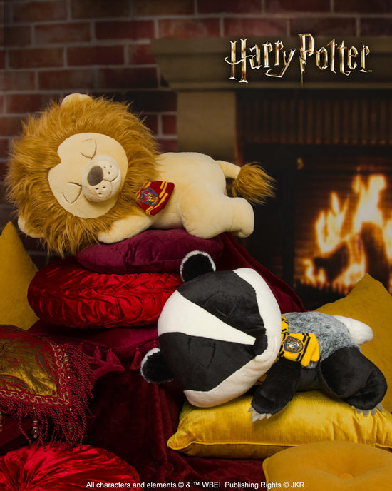 Toy figure — Jazwares Harry Potter Hufflepuff badger plush 18-inch sleeping