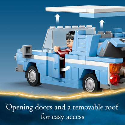 LEGO Harry Potter Flying Ford Anglia toy building block set with minifigures 76424LEGO Harry Potter Flying Ford Anglia toy building block set with minifigures 76424LEGO Harry Potter Flying Ford Anglia toy building block set with minifigures 76424