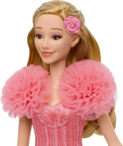 Toy figure — Mattel Wicked singing Glinda with removable outfit and accessories