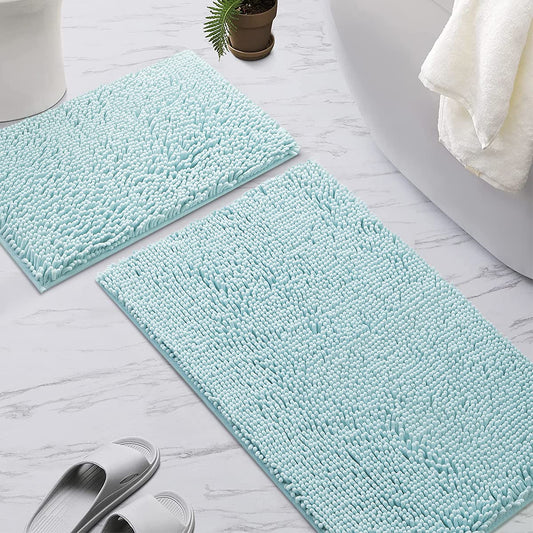 Sonoro Kate rug — Soft shaggy non-slip bath mat for water absorption and comfort