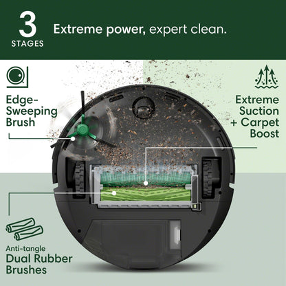 Robotic vacuum cleaner — iRobot Roomba with advanced navigation technology