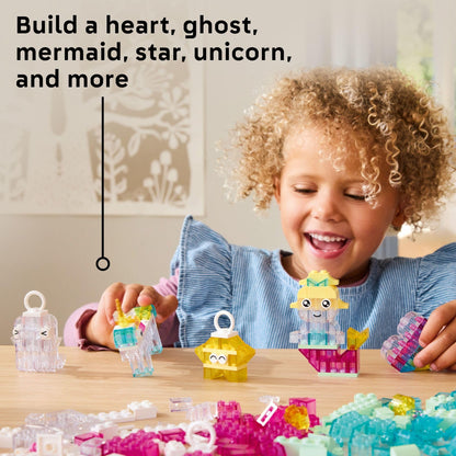LEGO Classic building blocks — Magical transparent box for preschoolers ages 5+