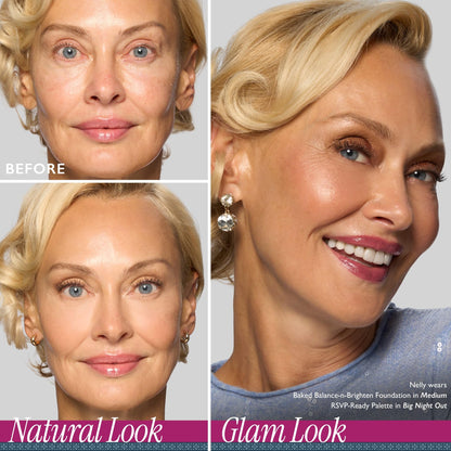 LAURA GELLER NEW YORK full face travel makeup palette with eyeshadows and more